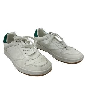 J. Crew Factory White and Green Athletic Shoes